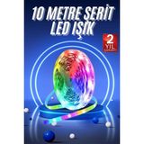 Marsilyan Rgb Neon Şerit LED Lamba 10 Metre Iç Mekan Tasarımına Uygun - Renkli - standart