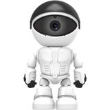 Marsilyan Robot Görünümlü Wi-Fi Bebek Kamerası - 1 lt - Renkli