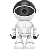 Marsilyan- Robot Görünümlü Wi-Fi Bebek Kamerası - Renkli - standart