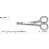 Marsilyan Rose Europe Aplike ve Nakış Makası Kıvrık Küt Uçlu No:4 10,16 cm
