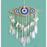 Marsilyan™- Rüya Kapanı Düş Kapanı Dream Catcher Göz Tasarımı Roshıta-36 - Renkli - 1