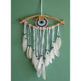 Marsilyan™- Rüya Kapanı Düş Kapanı Dream Catcher Göz Tasarımı Roshıta-57 - Renkli - 1