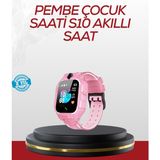 Marsilyan S10 Akıllı Çocuk Saati Konum Takip ve Güvenlik Özellikli - 35 - 48 mm - 01P-Pembe