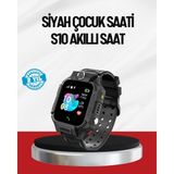 Marsilyan S10 Akıllı Çocuk Saati Siyah Model Çift Yönlü Konuşma ve Sos - 01P-Pembe