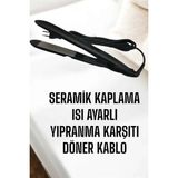 Marsilyan Saç Düzleştirici Yıpranma Karşıtı Keratin Bakımı Seramik Kaplama