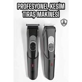 Marsilyan Saç Sakal Lazer Epilasyon Öncesi Tüy Kısaltma Makinesi Unısex 4 Taraklı - Renkli - standart