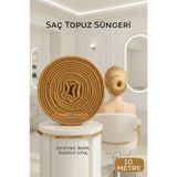 Marsilyan Saç Topuz Süngeri Sarı 10 Metre Forero Design 720600 - Renkli - standart