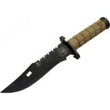 Marsilyan Salgur S 4759 Türk Tipi Komando Bıçağı 28,5cm - Testere Detaylı Bıçak, Ipli, Kılıflı - 1