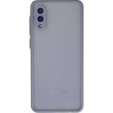 Marsilyan™- Samsung Galaxy A02 Kılıf Montreal Silikon Kapak - Gri
