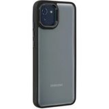 Marsilyan™- Samsung Galaxy A03 Kılıf Dora Kapak - Siyah