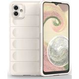 Marsilyan™- Samsung Galaxy A04 Kılıf Optimum Silikon - Krem