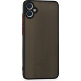Marsilyan™- Samsung Galaxy A05 Kılıf Montreal Silikon Kapak - Siyah