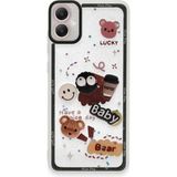 Marsilyan™- Samsung Galaxy A05 Kılıf Sweet Desenli Silikon Kapak - Sarı