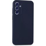 Marsilyan™- Samsung Galaxy A15 4g Kılıf First Silikon - Lacivert