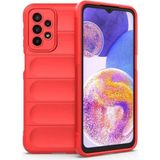 Marsilyan™- Samsung Galaxy A23 4g Kılıf Optimum Silikon - Kırmızı