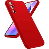 Marsilyan™- Samsung Galaxy A24 4g Kılıf First Silikon - Kırmızı