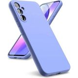 Marsilyan™- Samsung Galaxy A24 4g Kılıf First Silikon - Lila