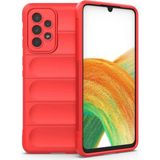 Marsilyan™- Samsung Galaxy A33 5g Kılıf Optimum Silikon - Kırmızı