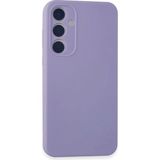 Marsilyan™- Samsung Galaxy A35 5g Kılıf First Silikon - Lila