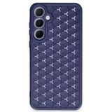 Marsilyan™- Samsung Galaxy A35 5g Kılıf Petek Silikon Kapak - Lacivert