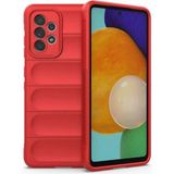 Marsilyan™- Samsung Galaxy A52 Kılıf Optimum Silikon - Kırmızı