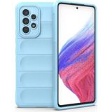 Marsilyan™- Samsung Galaxy A53 5g Kılıf Optimum Silikon - Sky Blue