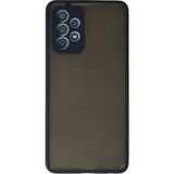 Marsilyan™- Samsung Galaxy A72 Kılıf Montreal Silikon Kapak - Lacivert