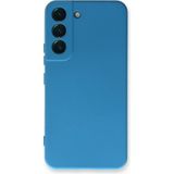 Marsilyan™- Samsung Galaxy S23 Plus Kılıf Nano Içi Kadife Silikon - Mavi