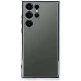 Marsilyan™- Samsung Galaxy S23 Ultra Kılıf Razer Lensli Silikon - Açık Mavi