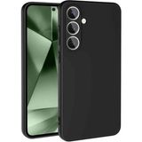 Marsilyan™- Samsung Galaxy S24 Fe Kılıf Nano Içi Kadife Silikon - Siyah