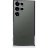 Marsilyan™- Samsung Galaxy S24 Ultra Kılıf Razer Lensli Silikon - Siyah