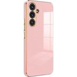 Marsilyan™- Samsung Galaxy S25 Kılıf Volet Silikon - Pembe