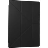 Marsilyan Samsung Galaxy Tab A9 Plus Kılıf Kalemlikli Mars Tablet Kılıfı - Koyu Gri - 1 - Renkli