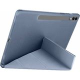 Marsilyan Samsung Galaxy X510 Tab S9 Fe 11 Kılıf Kalemlikli Mars Tablet Kılıfı - Lila - Renkli