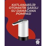 Marsilyan Şarjlı Damacana Su Pompası Otomatik ve Taşınabilir Ieg