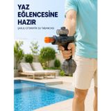 Marsilyan Şarjlı Elektrikli Su Tabancası Yuvarlak Su Hazneli Otomatik Sürekli Atışlı
