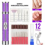 Marsilyan Şarjlı Manikür Pedikür Tırnak Bakım Seti - 1