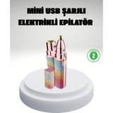Marsilyan Şarjlı Mini Yüz ve Kaş Epilatörü – Ağrısız ve Hassas Temizlik - MCT8192-3125 - Çok Renkli