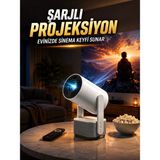 Marsilyan Şarjlı Projeksiyon Evinizde Sinema Keyfi Sunar - Renkli - standart