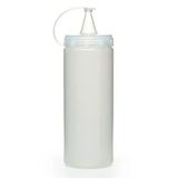 Marsilyan Şeffaf Kapaklı Sızdırmaz Yağlık Sosluk Şişesi Plastik Yağdanlık 400 ml. AP-9028 (4887)
