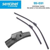 Marsilyan™- Sentinel Bmw 3 F30 E90 X1 E84 Mercedes C117 W176 X156 Orijinal Silecek - Çok Renkli