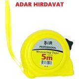 Marsilyan Şerit Metre Sarı Siyah Profesyonel 3X19MM -ÖZŞ-8879