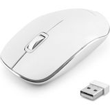 Marsilyan Sessiz Kablosuz Mouse Optik 800/1200 Dpi - Beyaz SPK7323WS