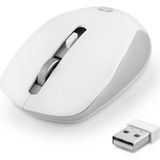 Marsilyan Sessiz Kablosuz Mouse Optik 800/1600 Dpi - Beyaz S1000B