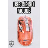 Marsilyan Sessiz Kablosuz USB Girişli Mouse Fare Yüksek Performanslı - 1