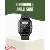 Marsilyan Şık ve Hafif Akıllı Saat Spor ve Günlük Kullanım - MCT3889-7032 - Çok Renkli
