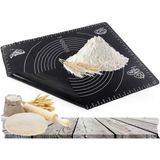 Marsilyan Silikon Çok Amaçlı Geniş Hamur Matı Hamur Açma Matı 40*50 cm (K95) - Renkli - standart