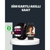 Marsilyan Sım Kartlı Gps Destekli Akıllı Saat Sesli Görüşmeli - Çok Renkli