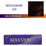 Marsilyan Single Tüp Boya Saç Boyası Koyu Kahve 3/0