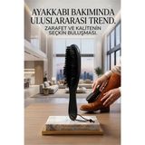 Marsilyan Siyah Ahşap Süet Nubuk Ayakkabı Temizleme Fırçası 722946 - Renkli - standart